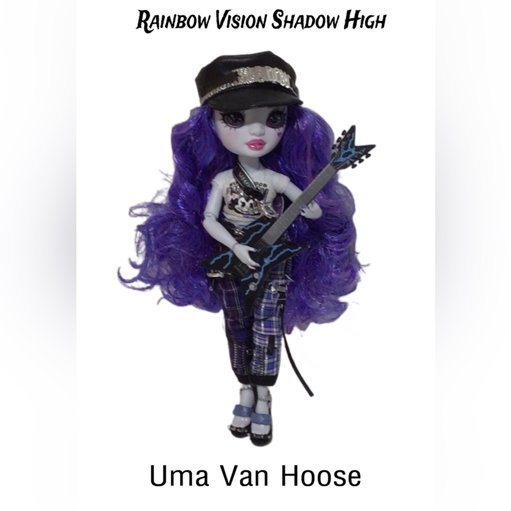Shadow High Rainbow Vision Uma Vanhoose Rockster Fashion Doll, Collectible, 11”‎